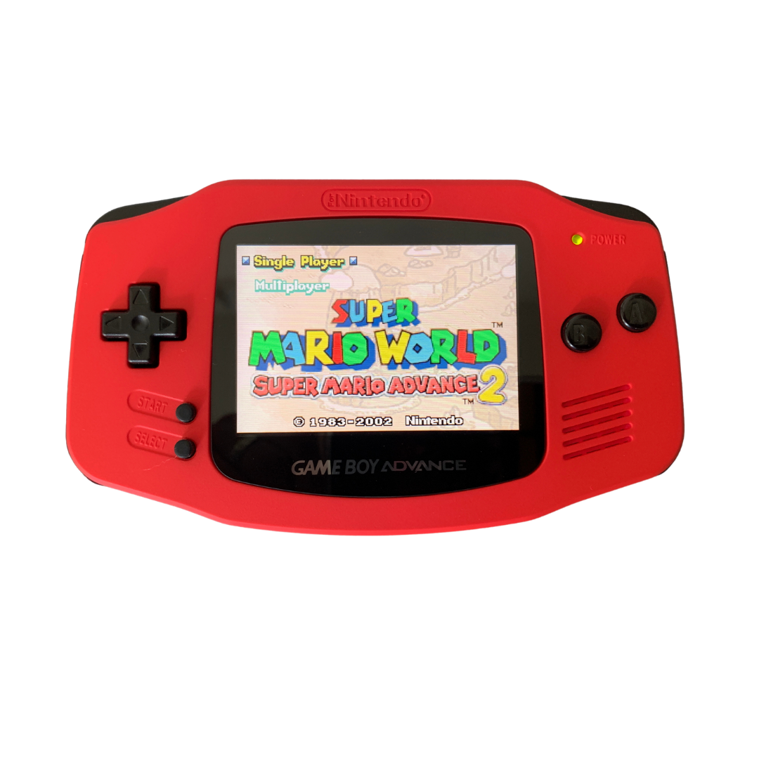 Game Boy Advance Rojo Refabricado